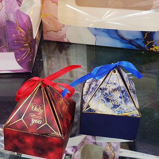 20 Pcs Decorative Folding Storage Box for Return Gift, Birthday, Gift Boxes