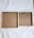 Square Wooden Tray