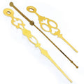 Clock hands set medium gold monalisa