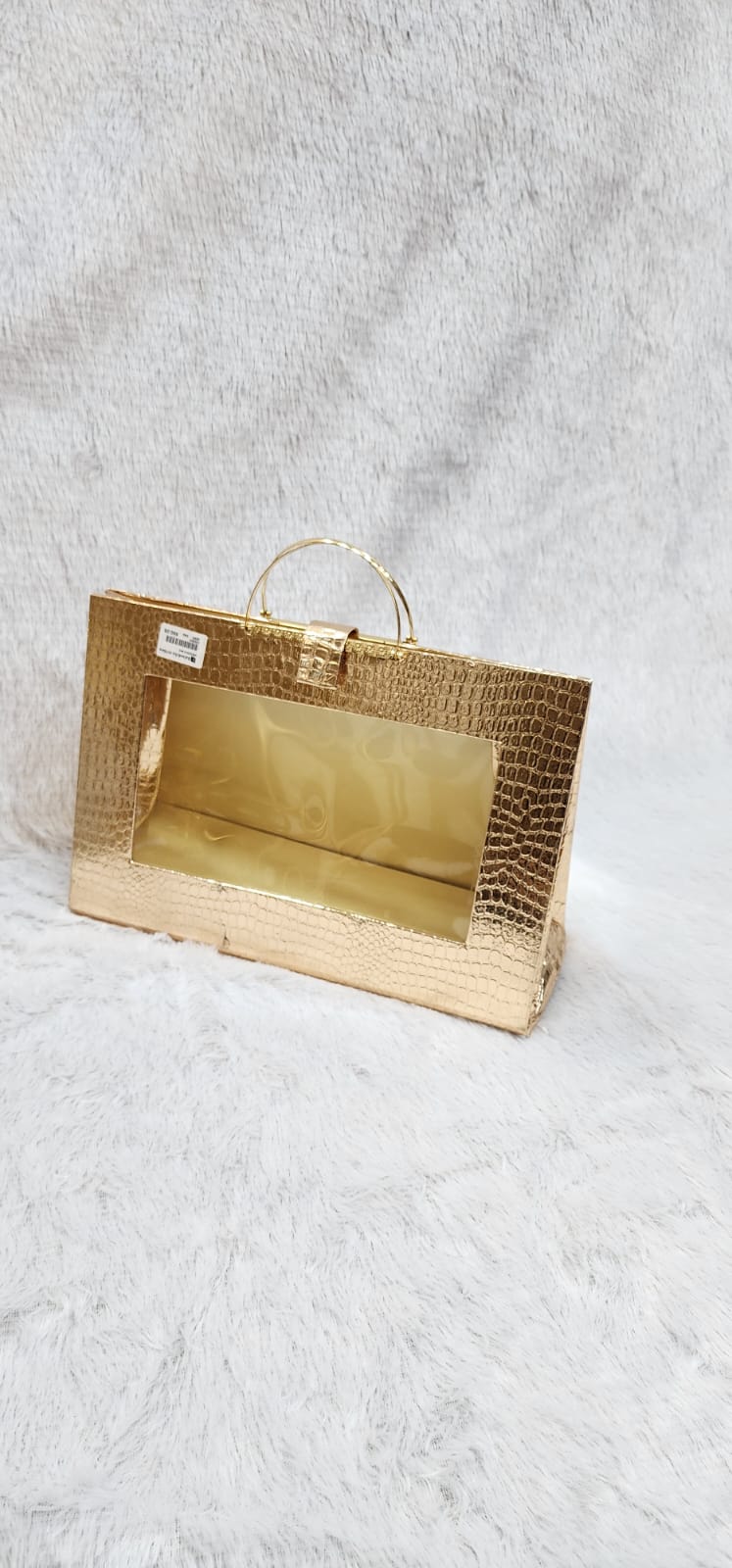 Crocodile Leatherette Gift Basket