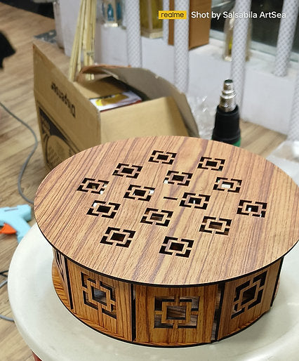 MDF chocolate box