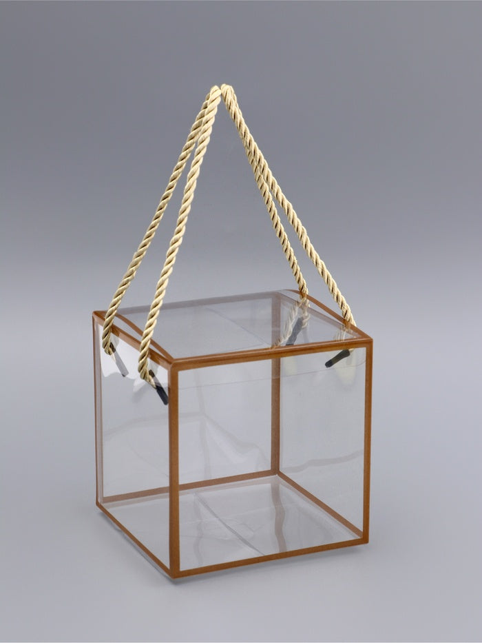 Square pvc rope box