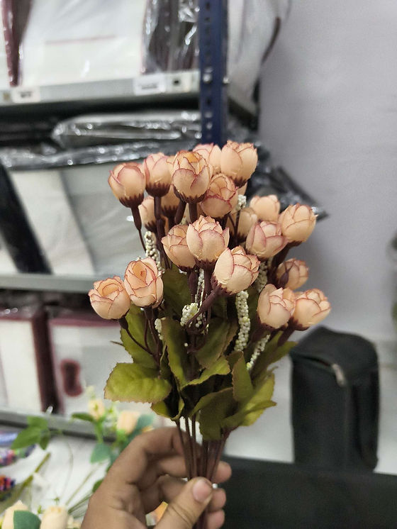 15 heads Small peonies flower bunch