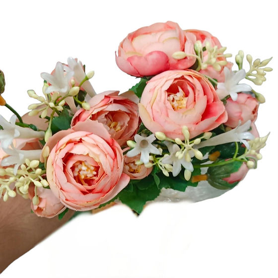Single Shade Small Size Peonies Bunch