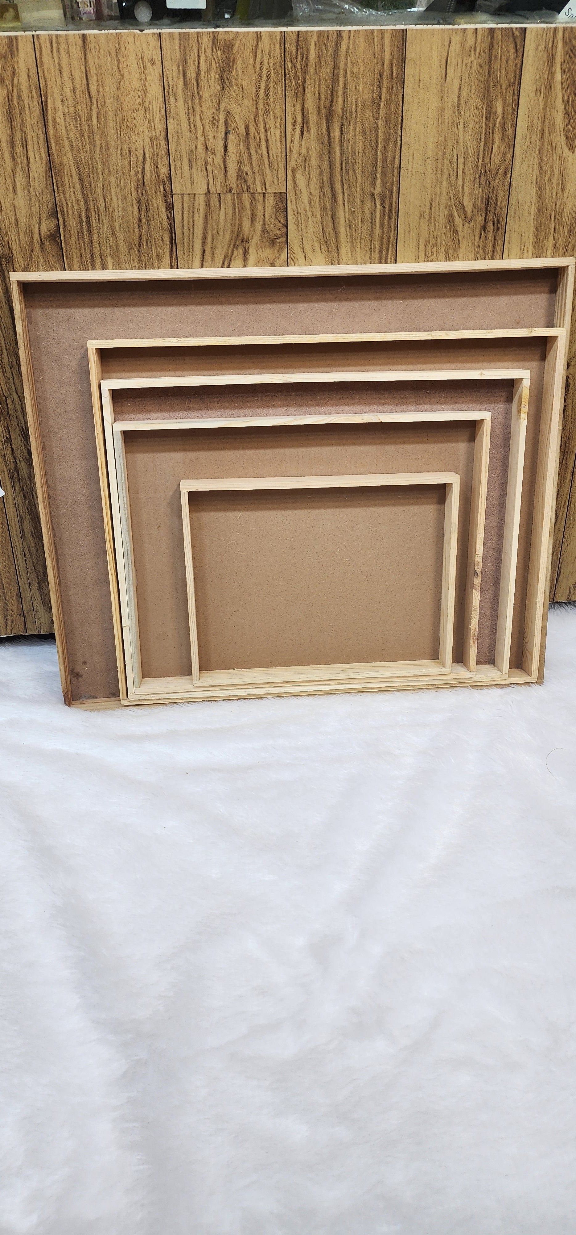 Flat Wooden Tray