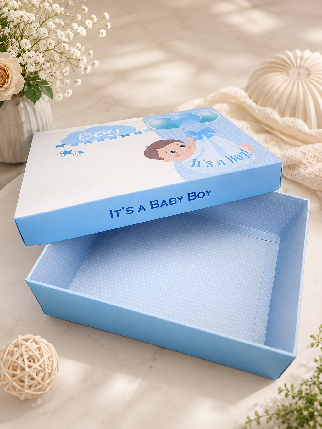 Baby girll baby boy boxes