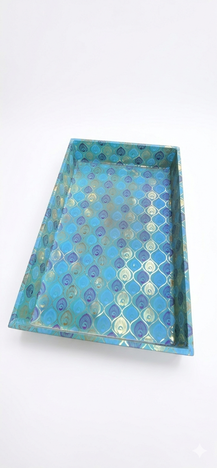Gold Foil Printed MDF Tray