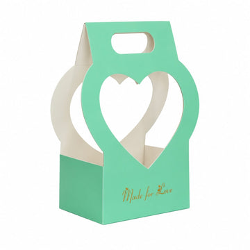 Heart window gift box