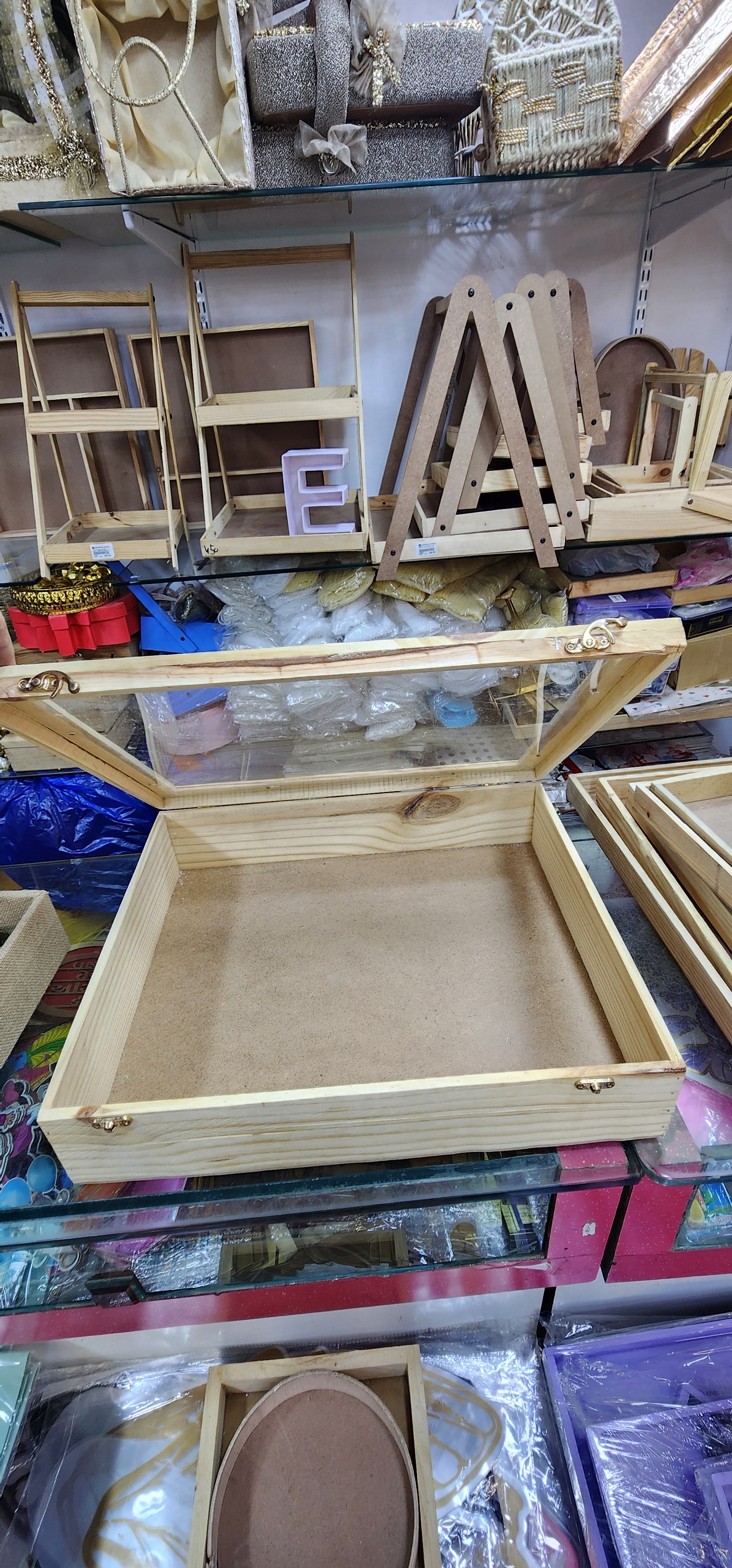 Wooden Window Acrylic Box
