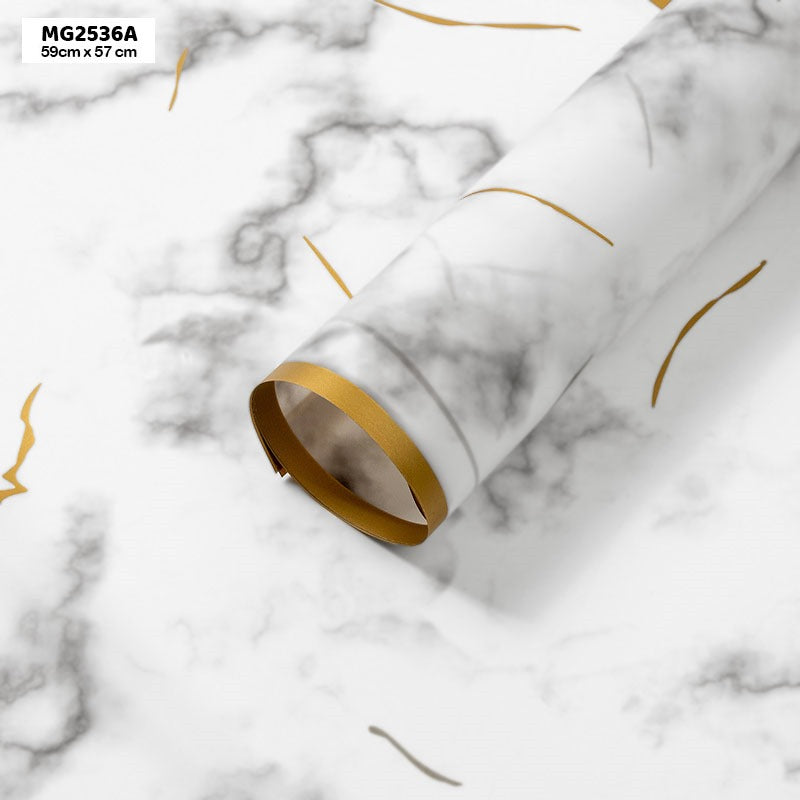Bouquet Paper Marble [white]