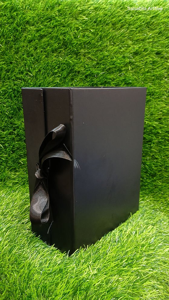 Plain Ribbon Trunk Box collapsing