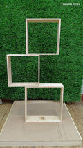 Wooden frame tray