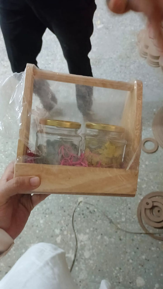 Dry Fruit Jar Basket Tray