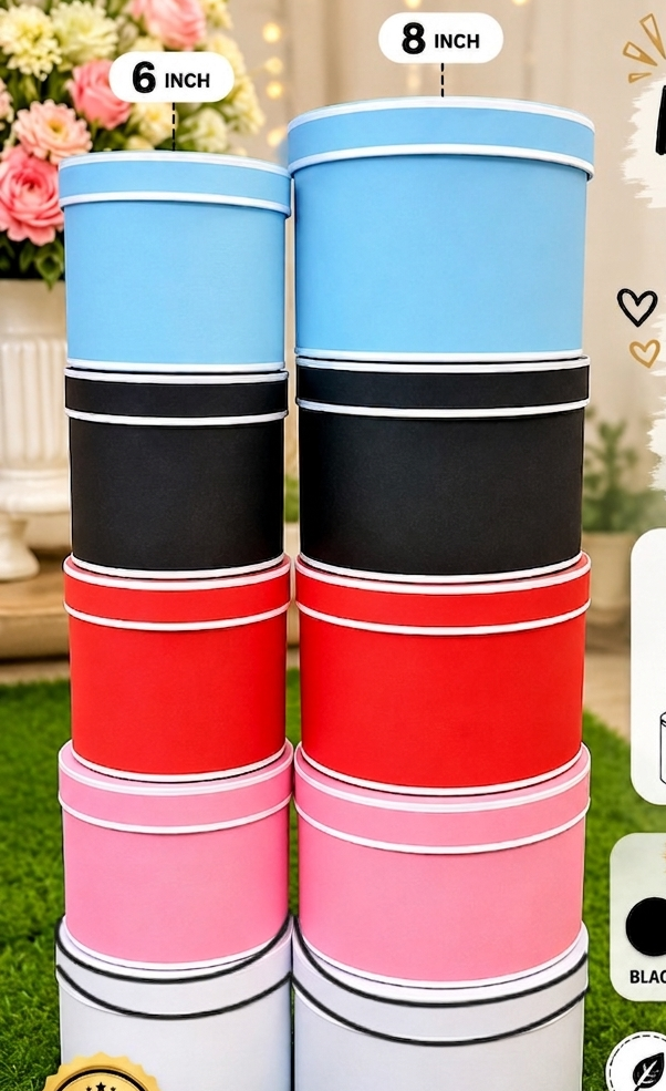 Luxury Round Hamper Gift Box
