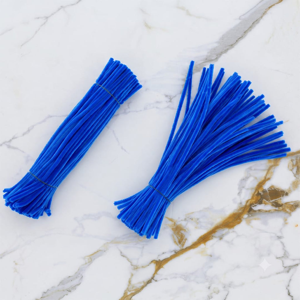 Premium Pipe Cleaners (8MM Approx.) -Blue