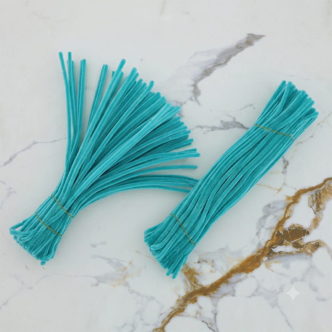 Premium Pipe Cleaners (8MM Approx.) -Blue