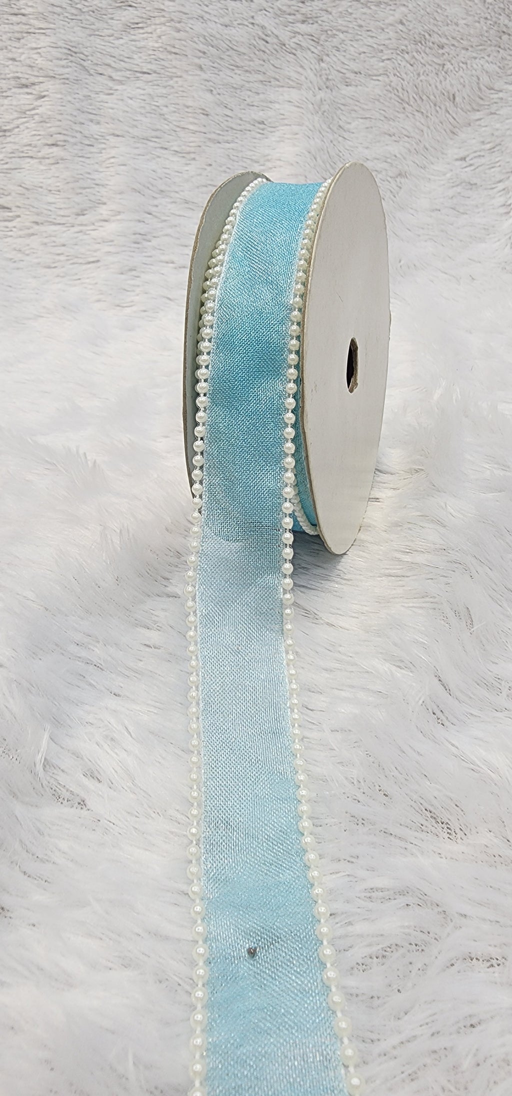 Pearl Edge Organza Ribbon – Decorative Gift Wrapping Ribbon