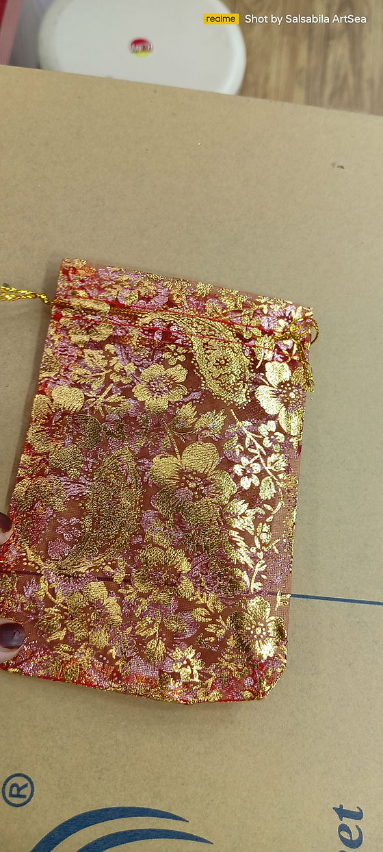 Designer Net Potli (Small)