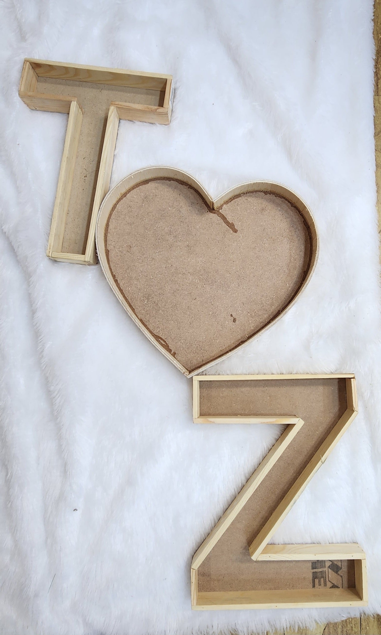 Wooden Monogram 12inch