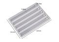 5 Cavity Rectangle Book Mark Mould