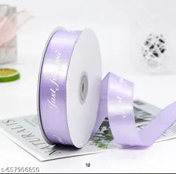 Just For You" Printed Satin Ribbon for Gift Wrapping and Crafts