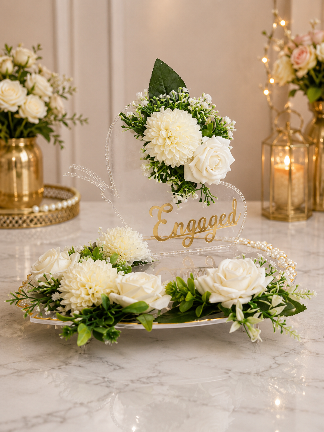 Butterfly acrylic ring plater