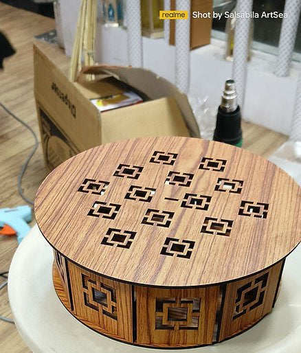 MDF chocolate box