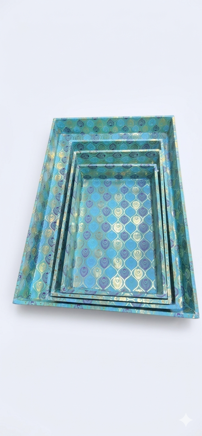 Gold Foil Printed MDF Tray