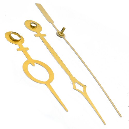 Clock hands set smal kajal gold