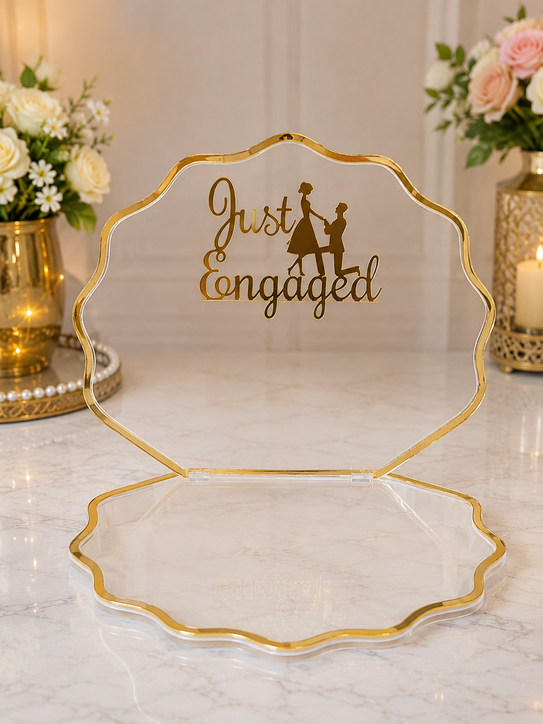 Acrylic ring plater