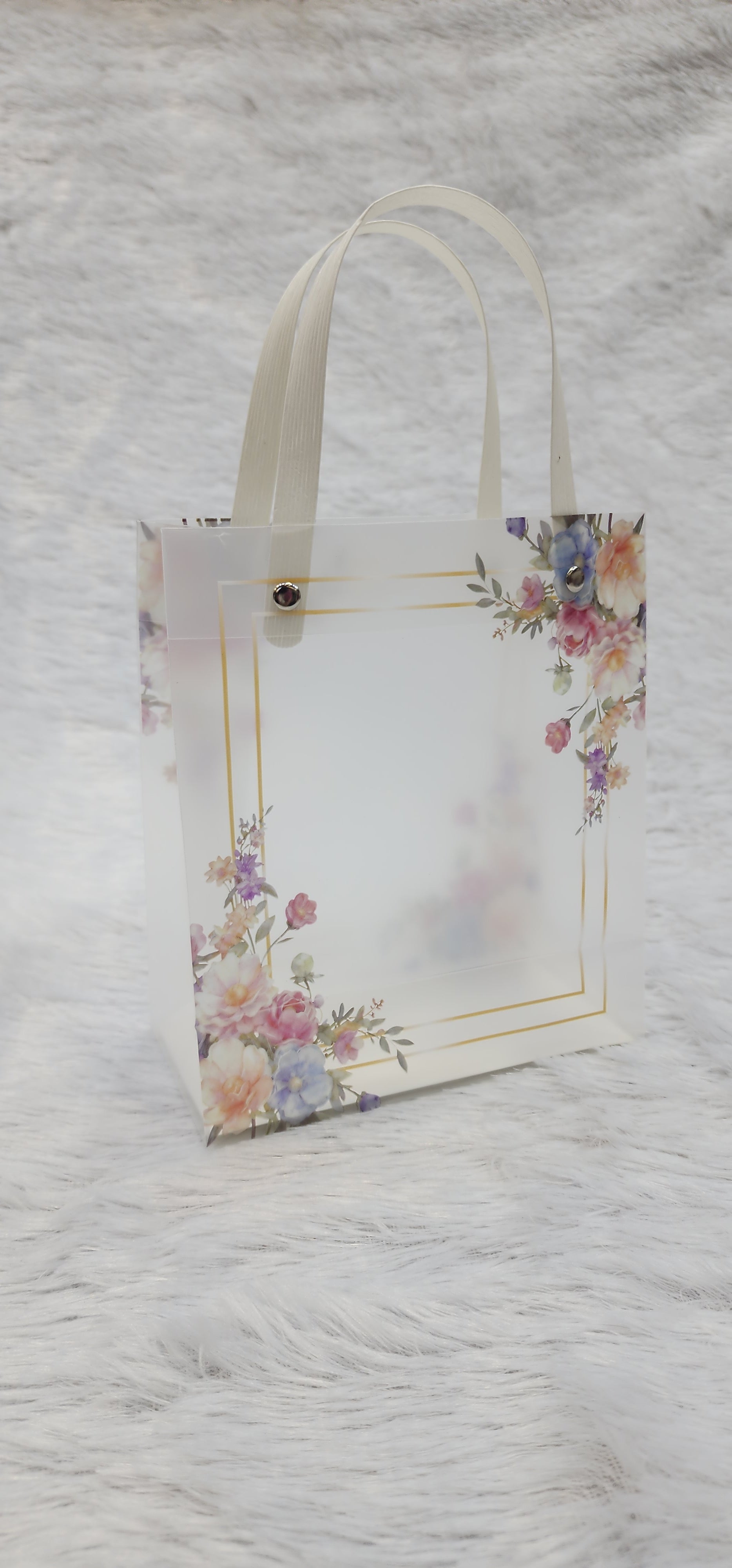 FLOWER PRINTED BAG