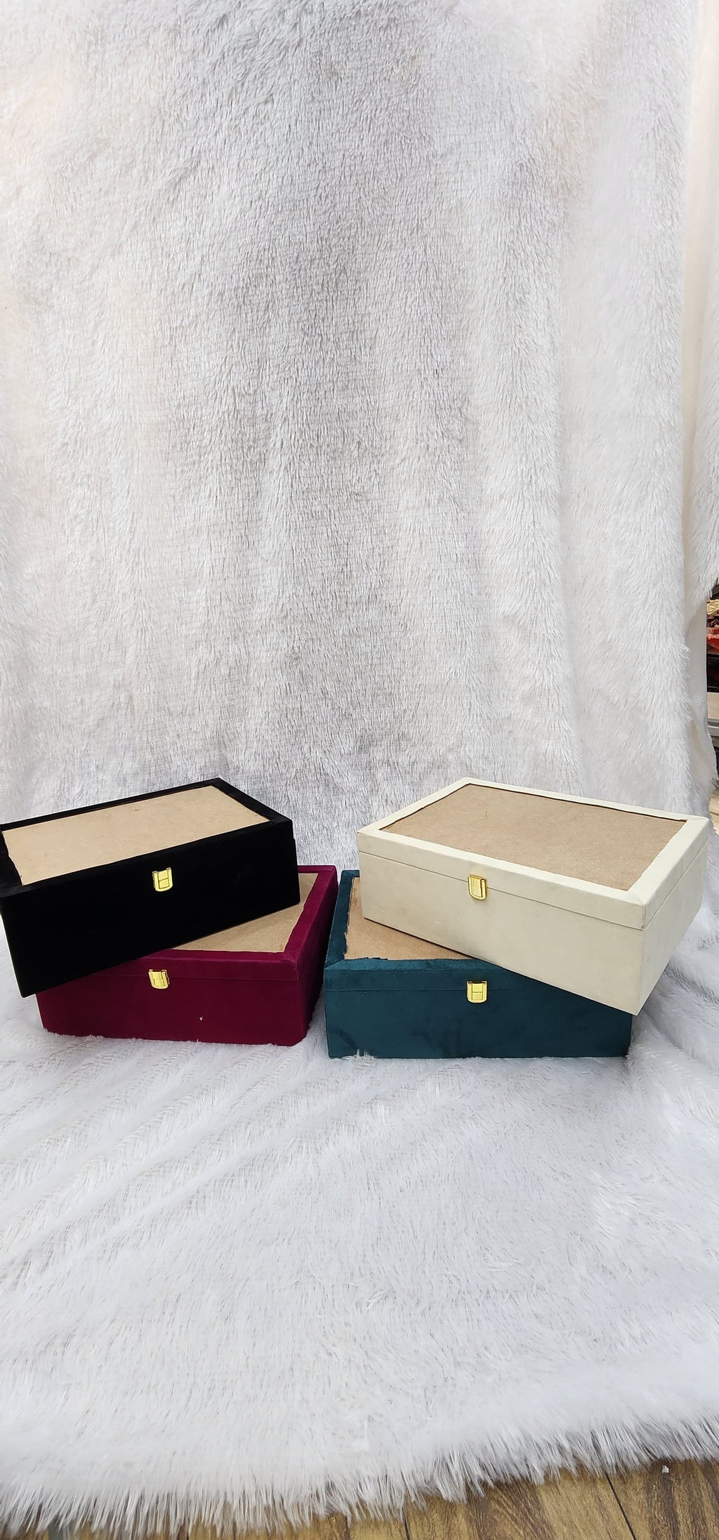 Resin Quran Box | Velvet Gift Hamper Box