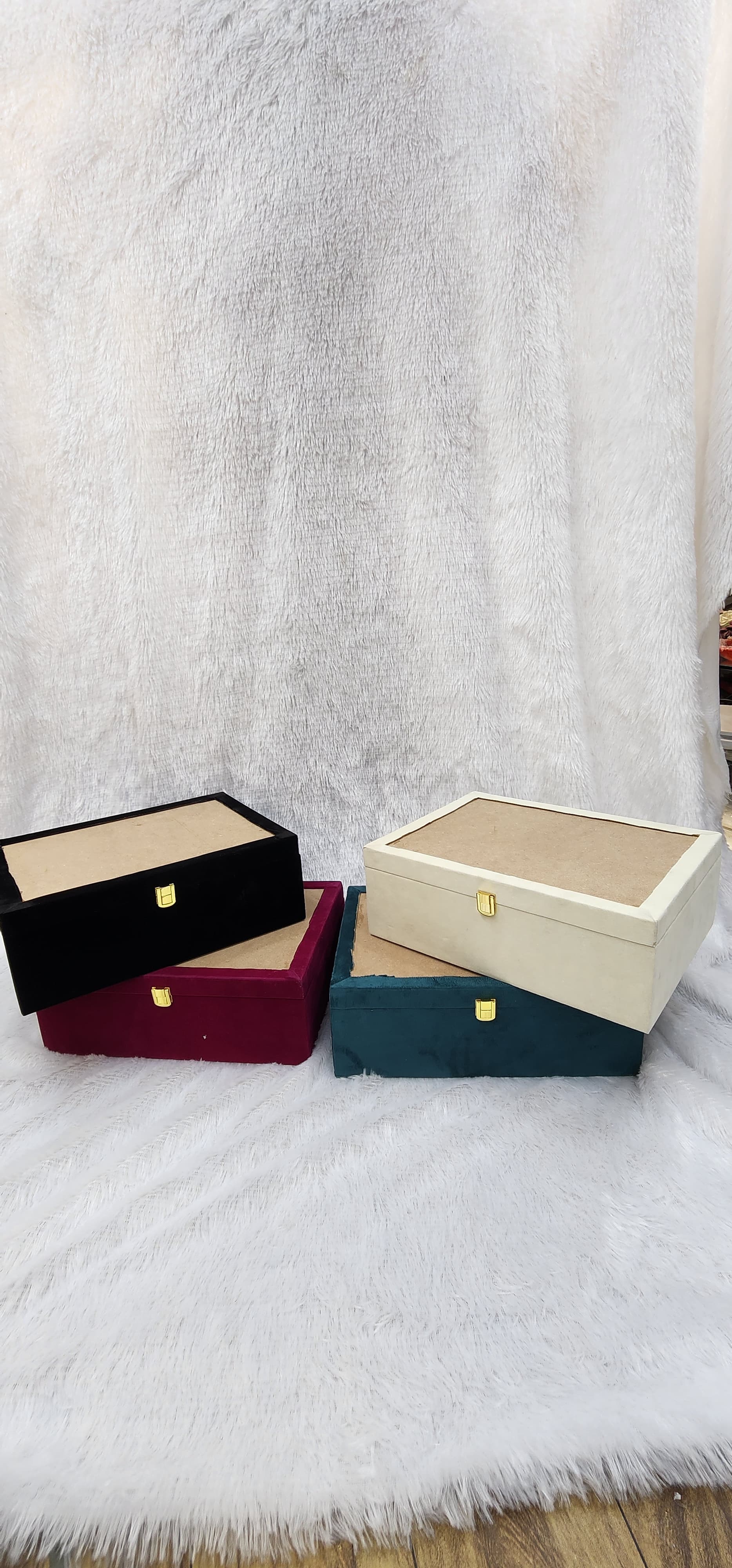 Resin Quran Box | Velvet Gift Hamper Box