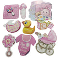 Baby Girl Sticker Topper