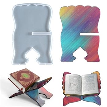 RESIN RIHAL SILLICONE MOLD - Religious Book Stand (Single Pc) Mould