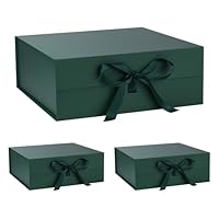 Plain ribbon trunk collapsing hamper box
