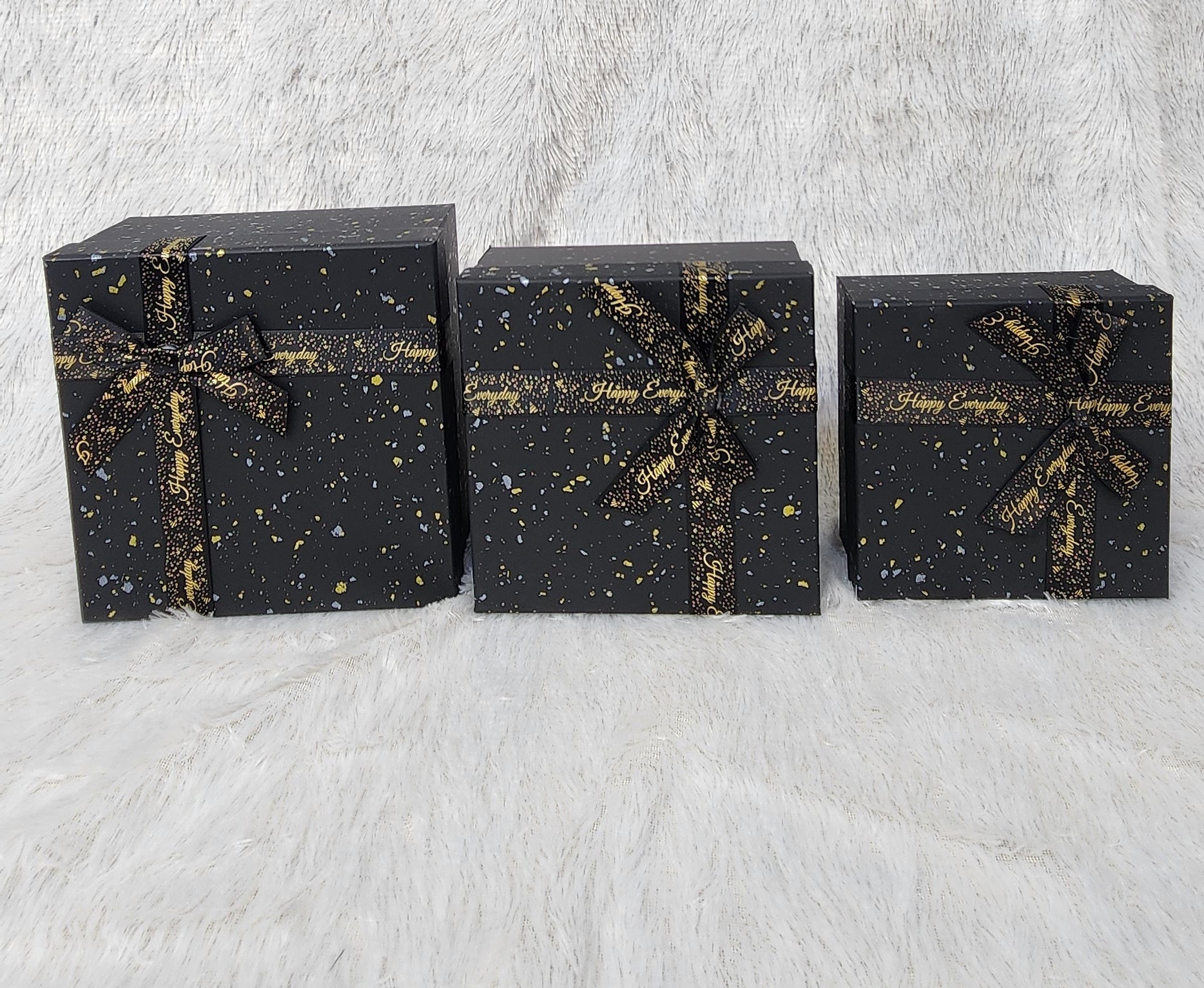 Royal Black Gold Gift Box Set