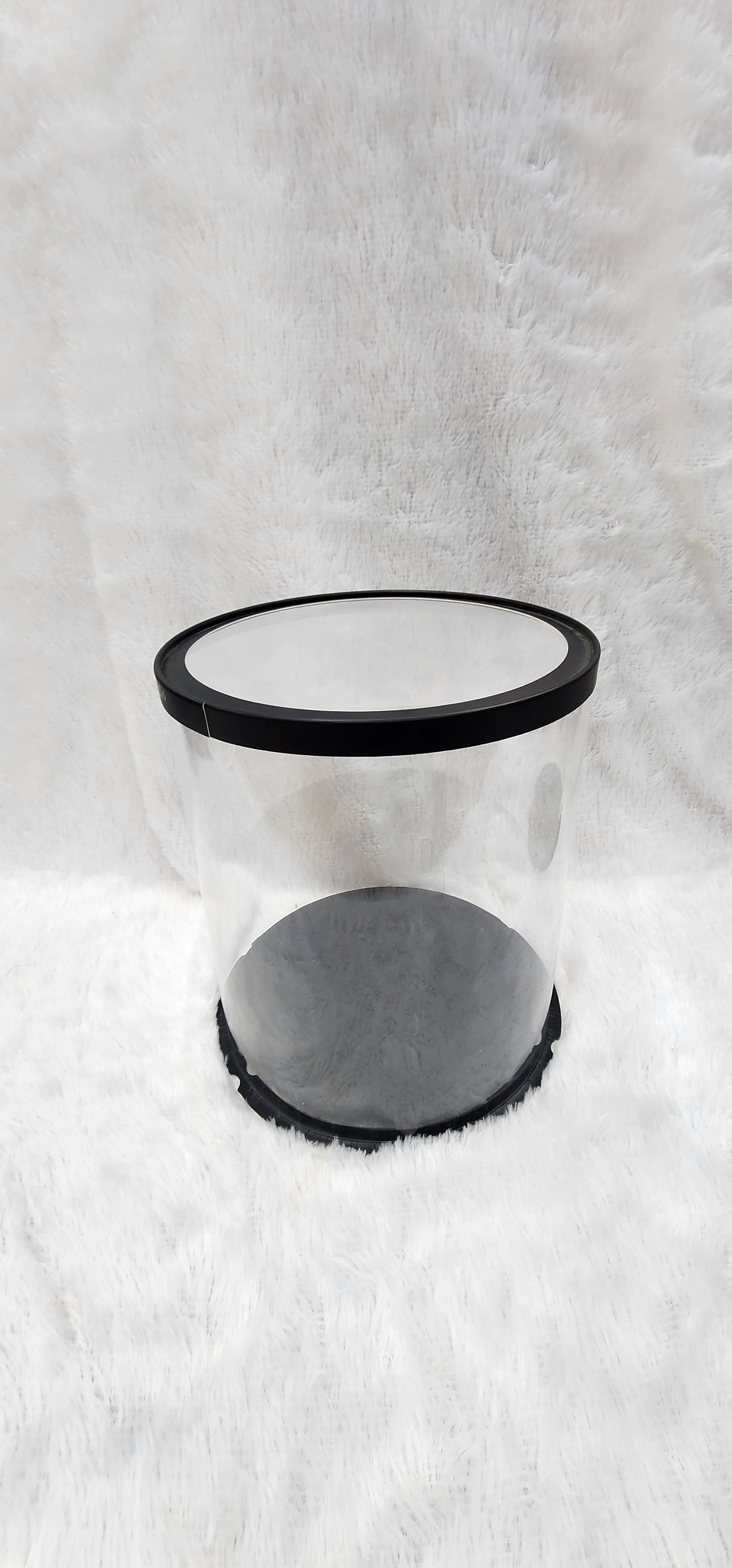 Pvc round pinata cake box/ pvc box for hamper round