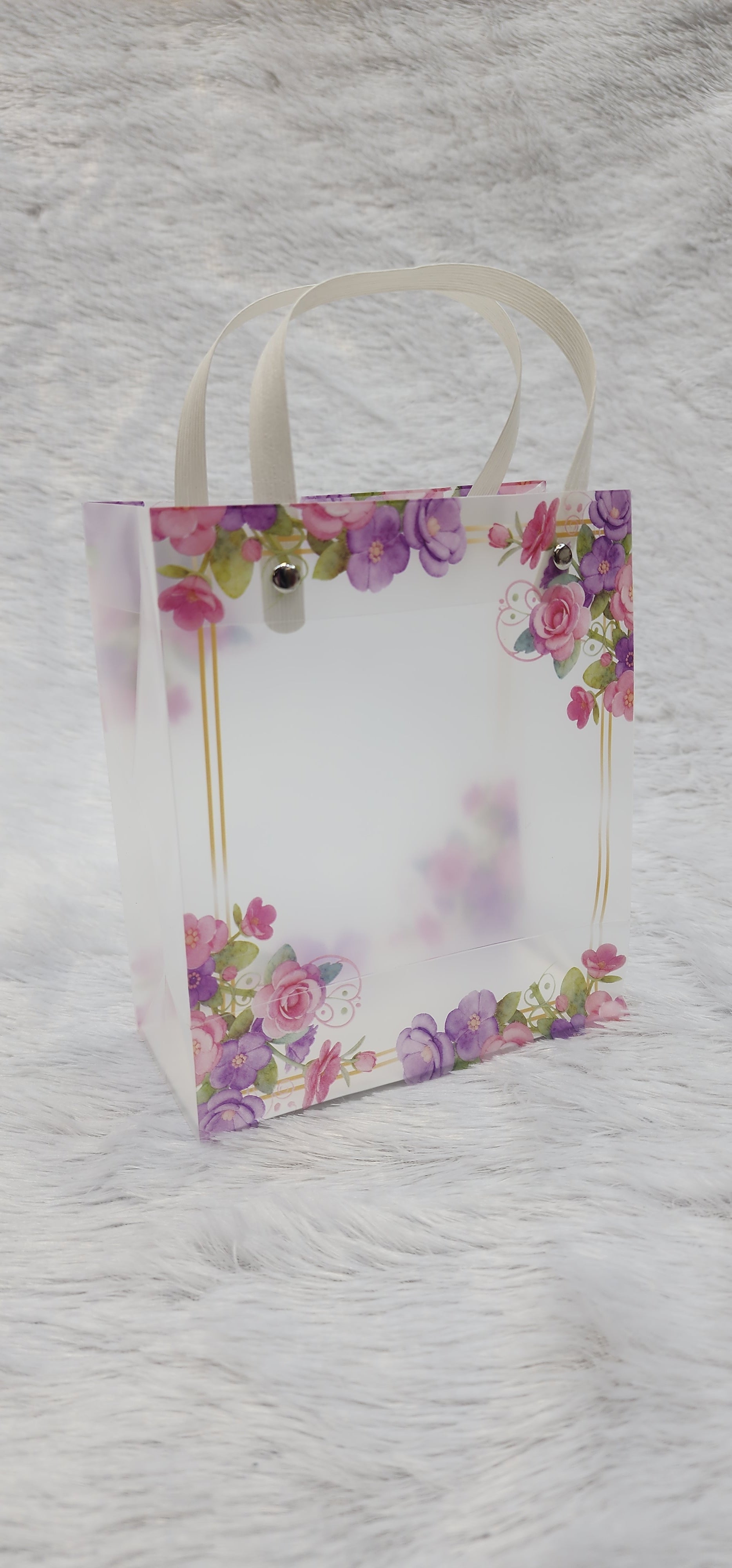 FLOWER PRINTED BAG