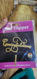 Confratulaions topper