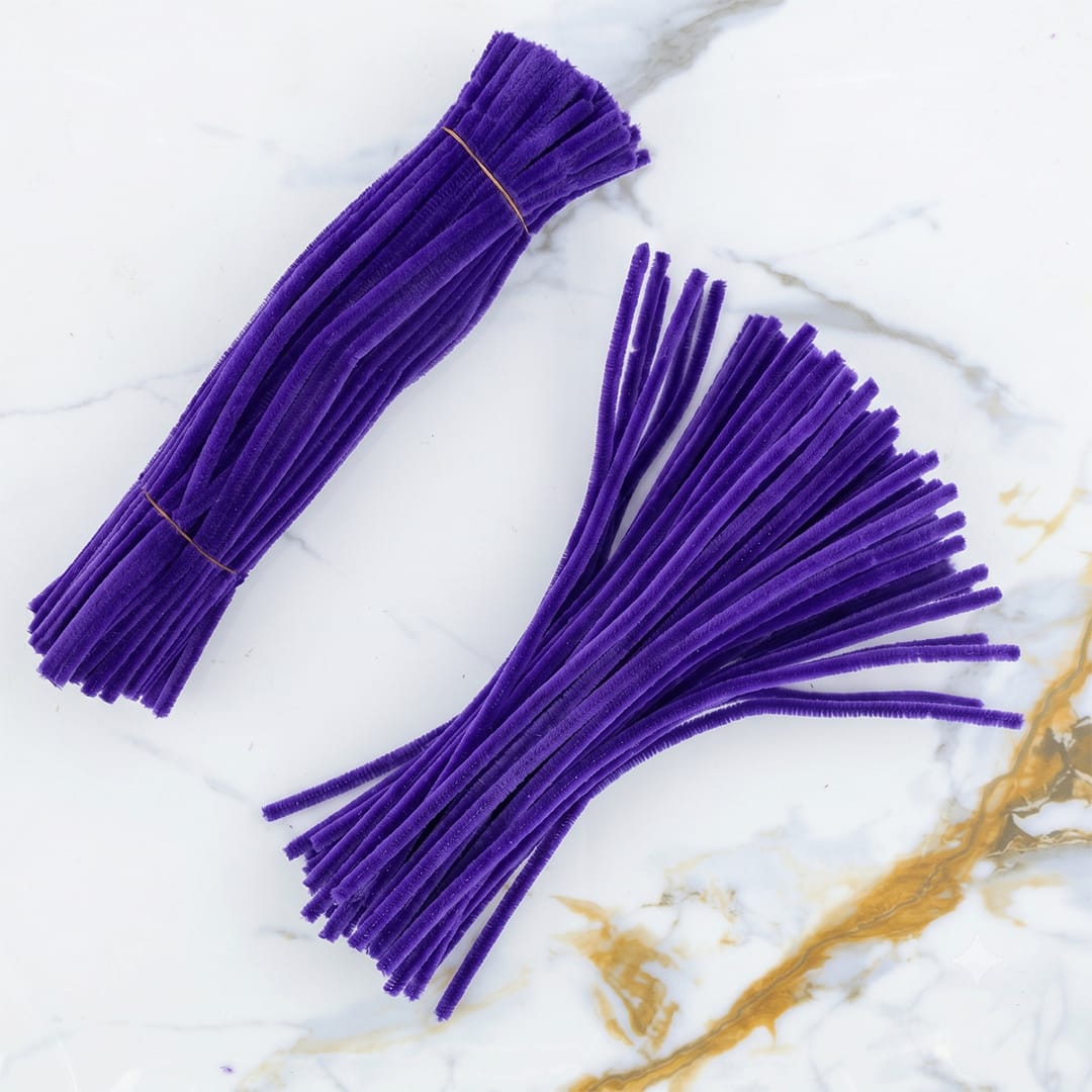 Premium Pipe Cleaners (8MM Approx.) -Blue