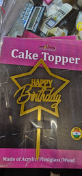 Happy birthaday topper