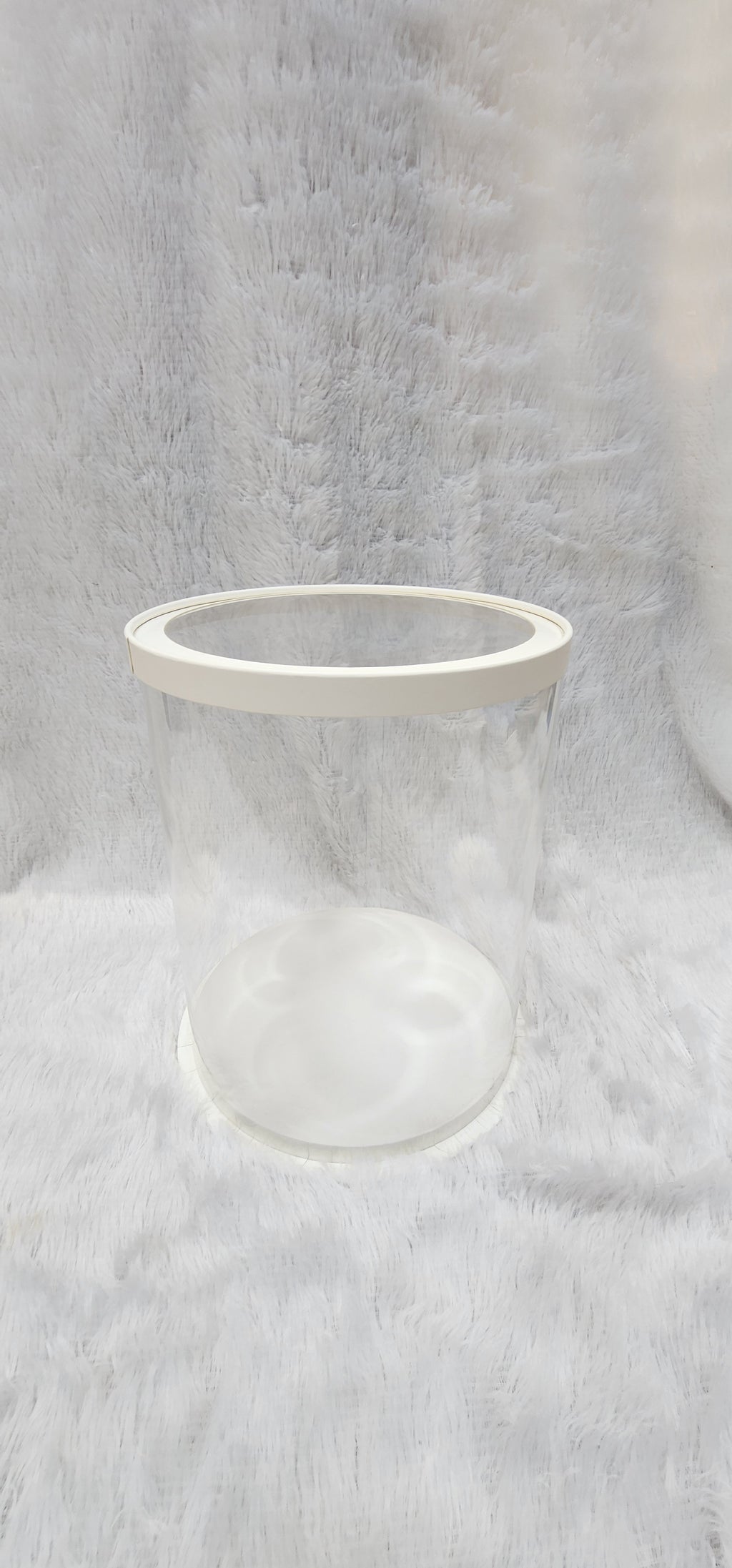 Pvc round pinata cake box/ pvc box for hamper round
