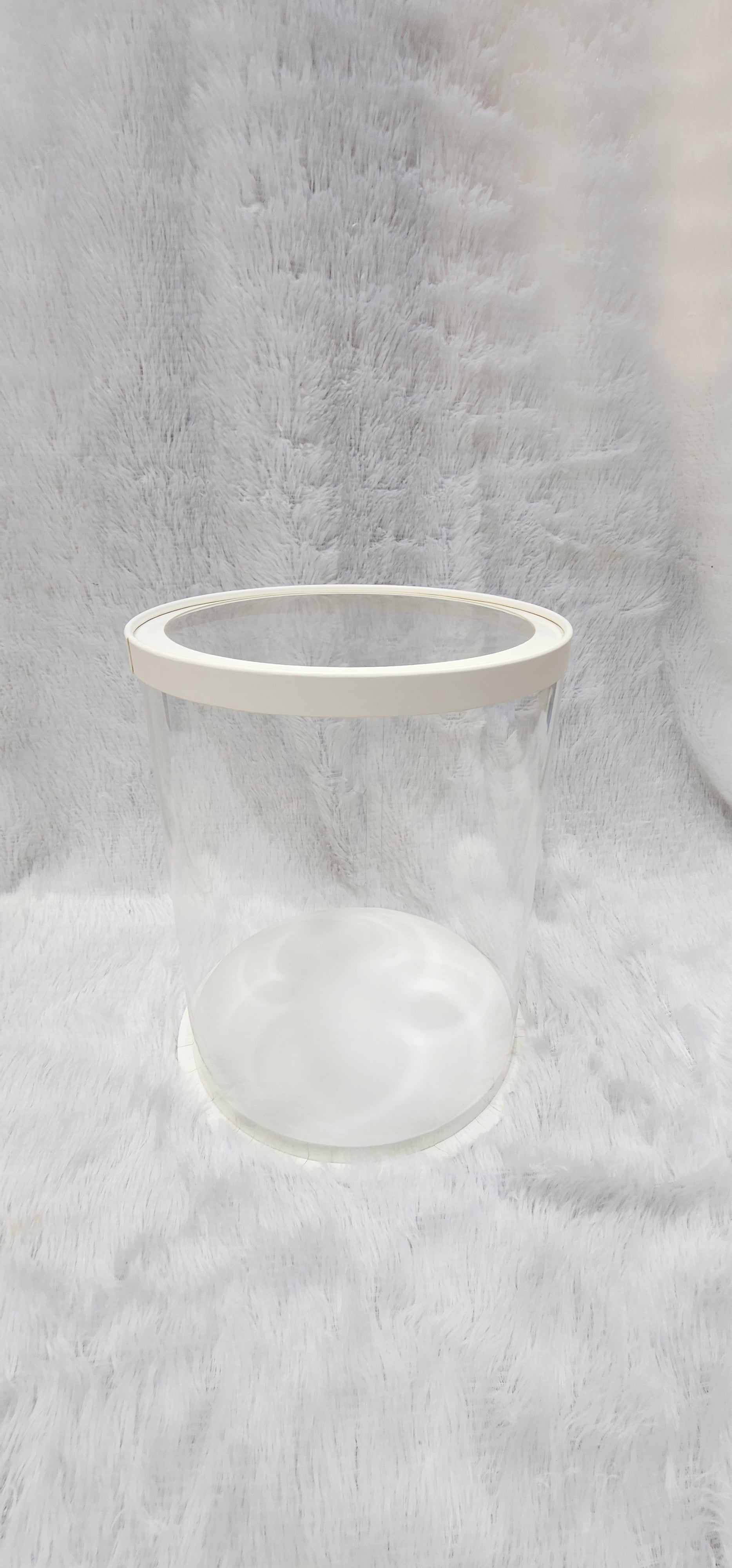 Pvc round pinata cake box/ pvc box for hamper round
