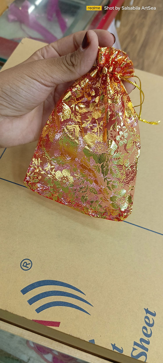 Designer Net Potli (Small)