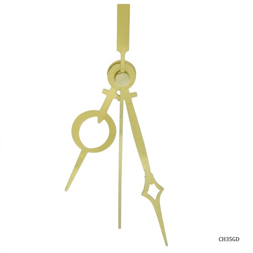 Clock hands set smal kajal gold
