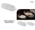 Big Boat Shape Candle Holder Mould