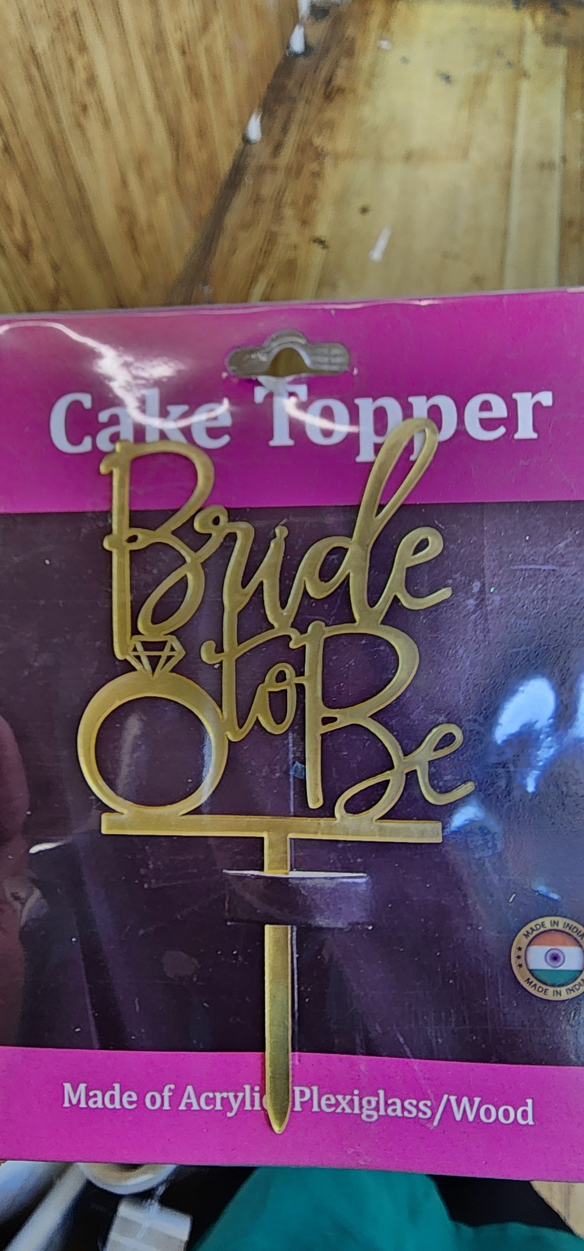 Bride to be topper