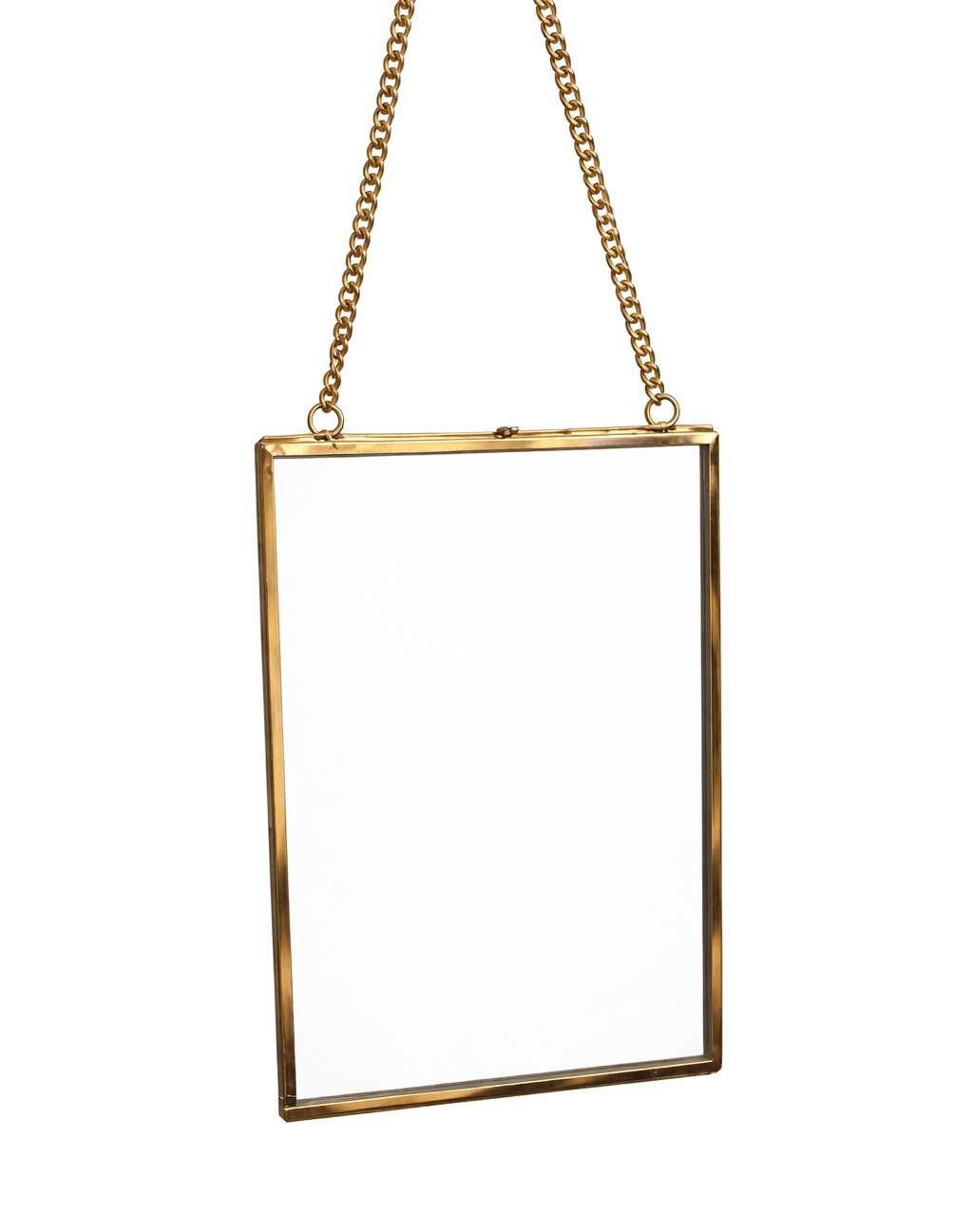 Hanging Metal Glass Frame