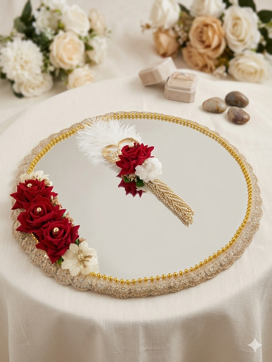 Personalised | customised nikah dupatta , file , pain , box....